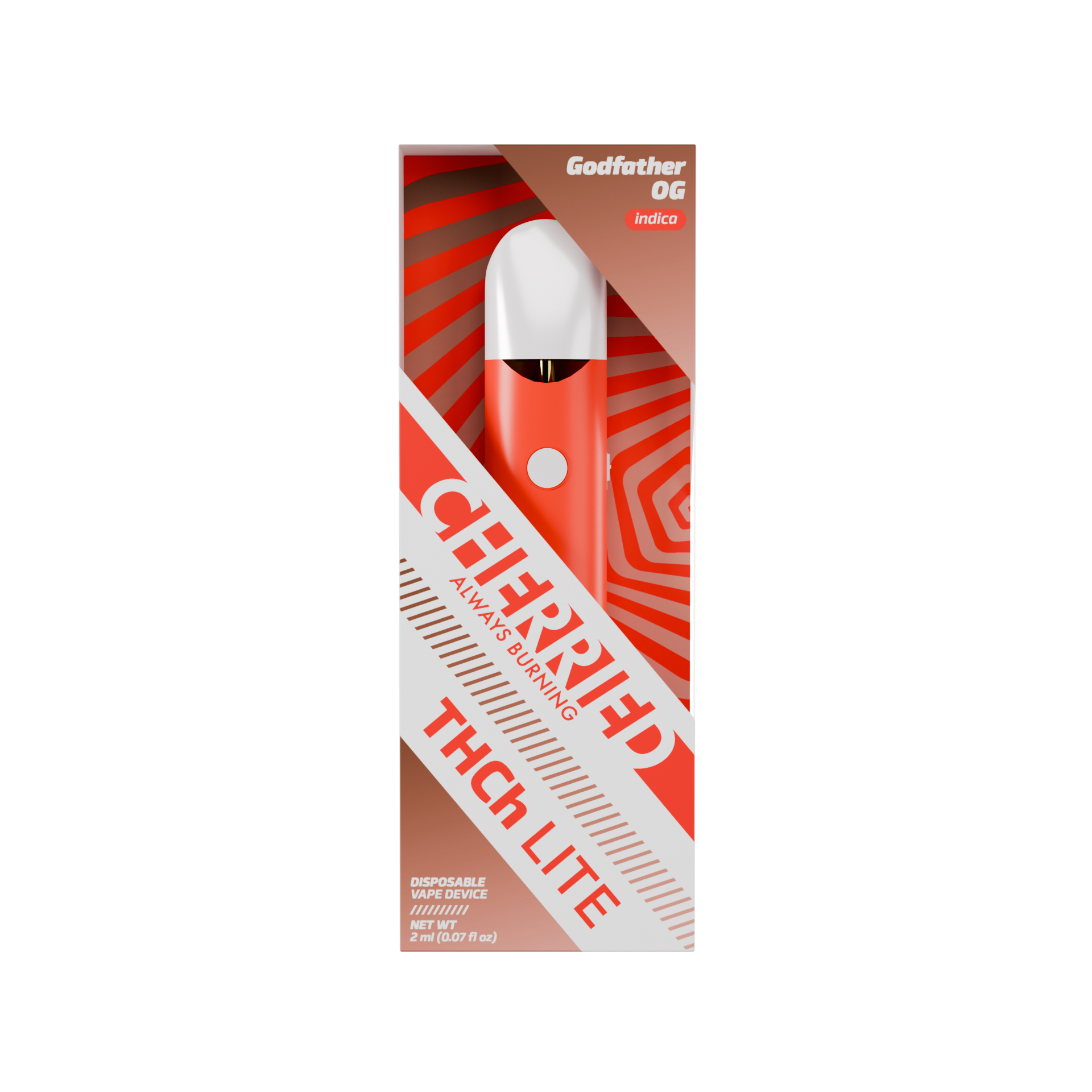 THCh Lite - Godfather OG (Indica) - 2ml Disposable Vape