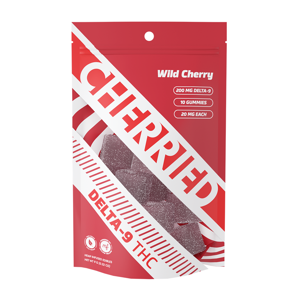 Delta 9 THC Edibles - Wild Cherry 200mg